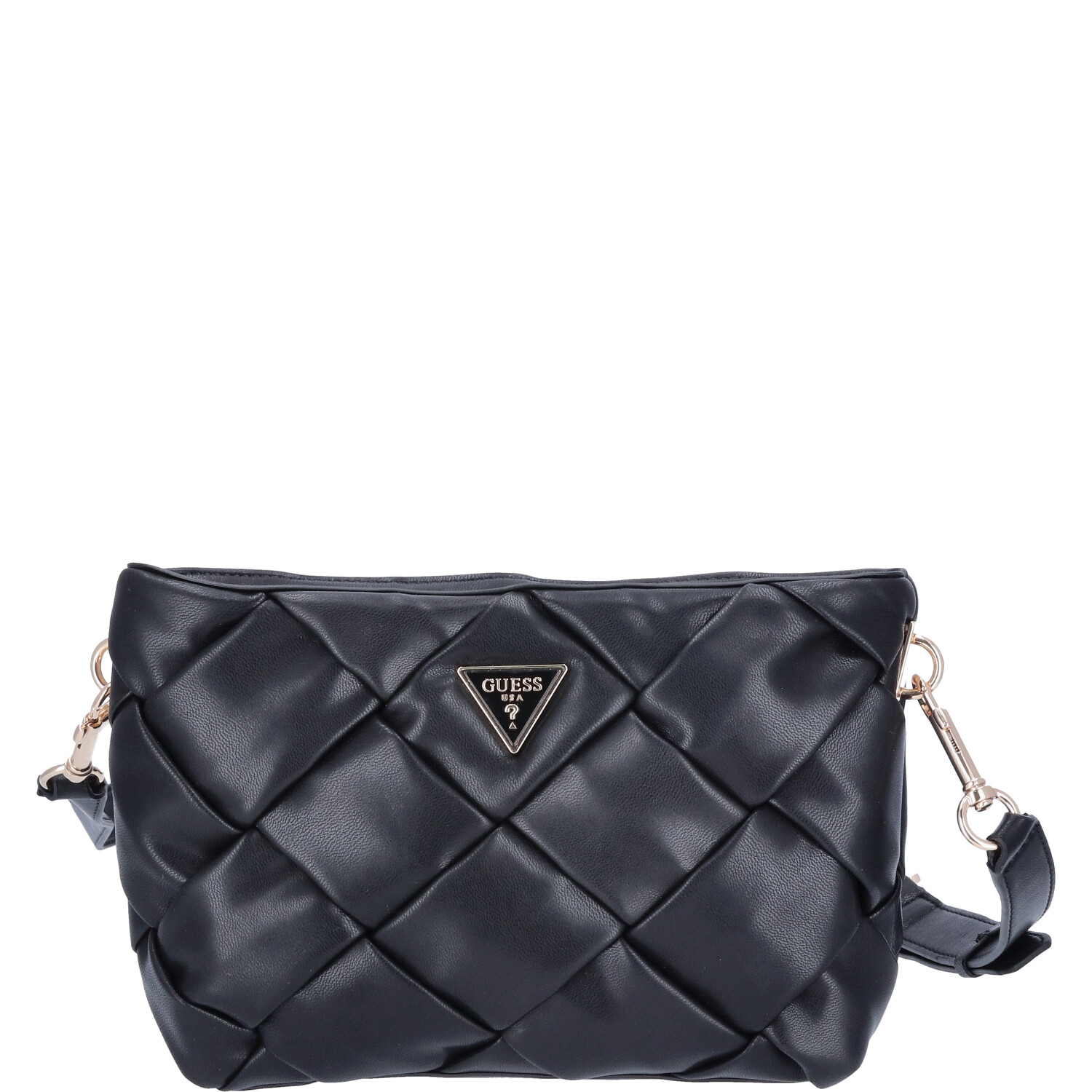 GUESS Damen Umhängetasche Zaina Black