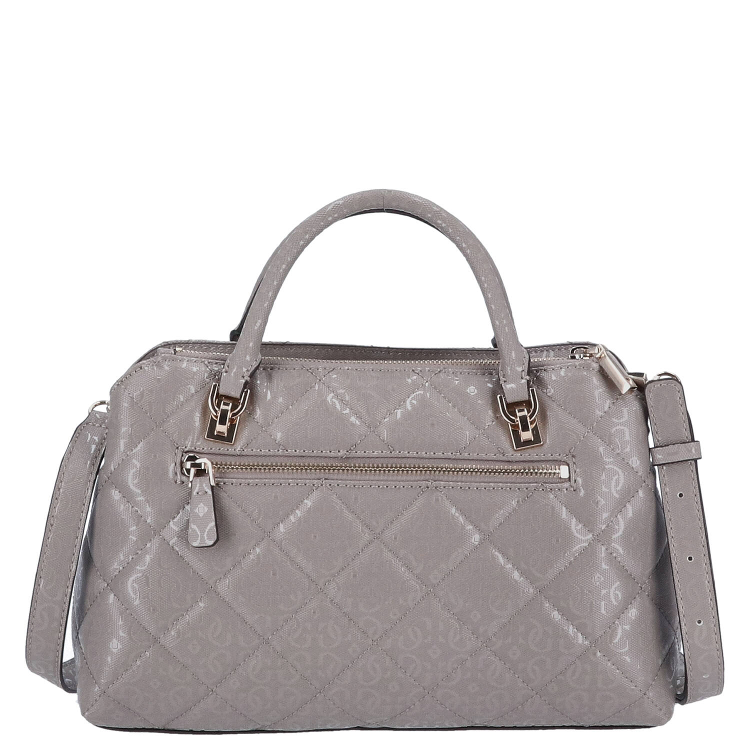 GUESS Handtasche Libby 2 comp Dark Taupe Abbildung 2