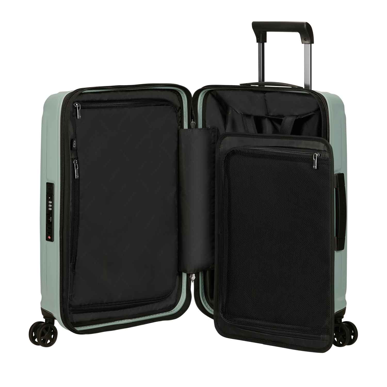 Samsonite 4-Rad Trolley 55cm erw. Nuon Metallic-Mineral-Green Abbildung 4
