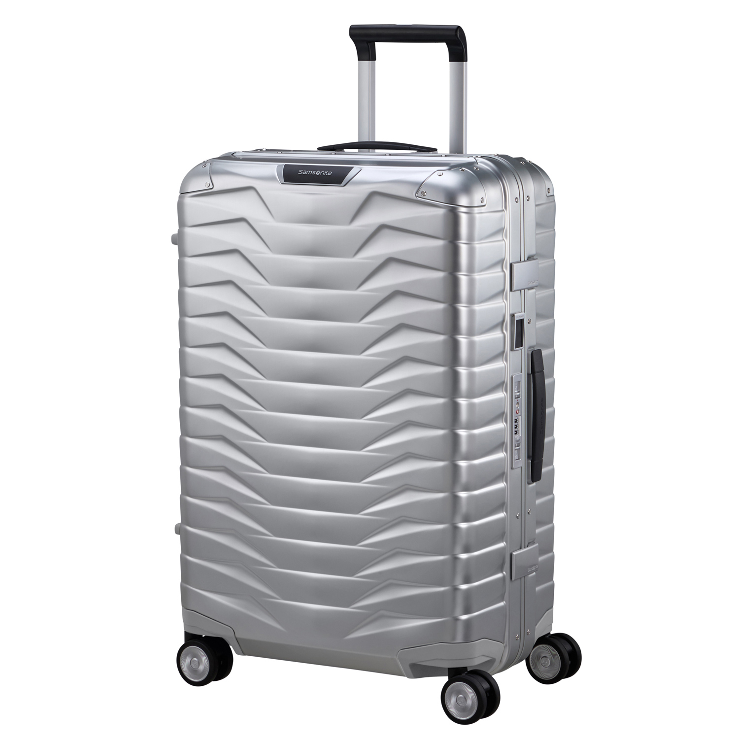 Samsonite 4-Rad Aluminium Trolley 69cm Proxis ALU silber Abbildung 1 Samsonite 4-Rad Aluminium Trolley 69cm Proxis ALU silber Abbildung 1