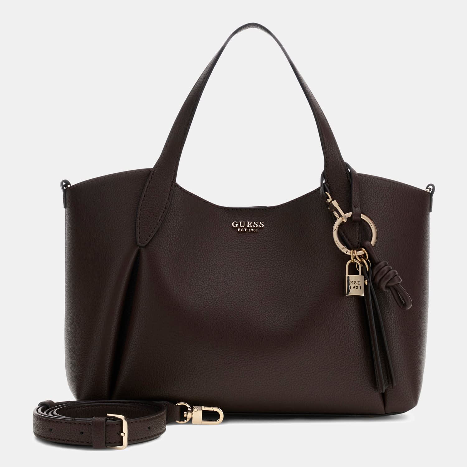 GUESS Damen Handtasche Melody 2 in 1 Brown Abbildung 5