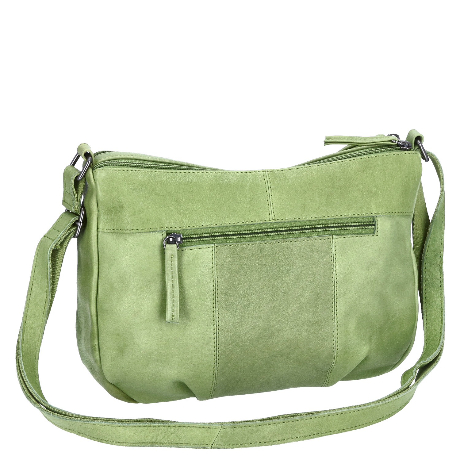 The Skandinavian Brand Leder Umhängetasche - Green Abbildung 2