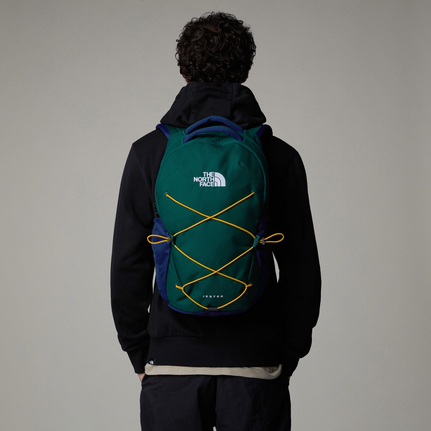 The North Face Freizeit Rucksack Jester Hunter Green-Eagle Blue