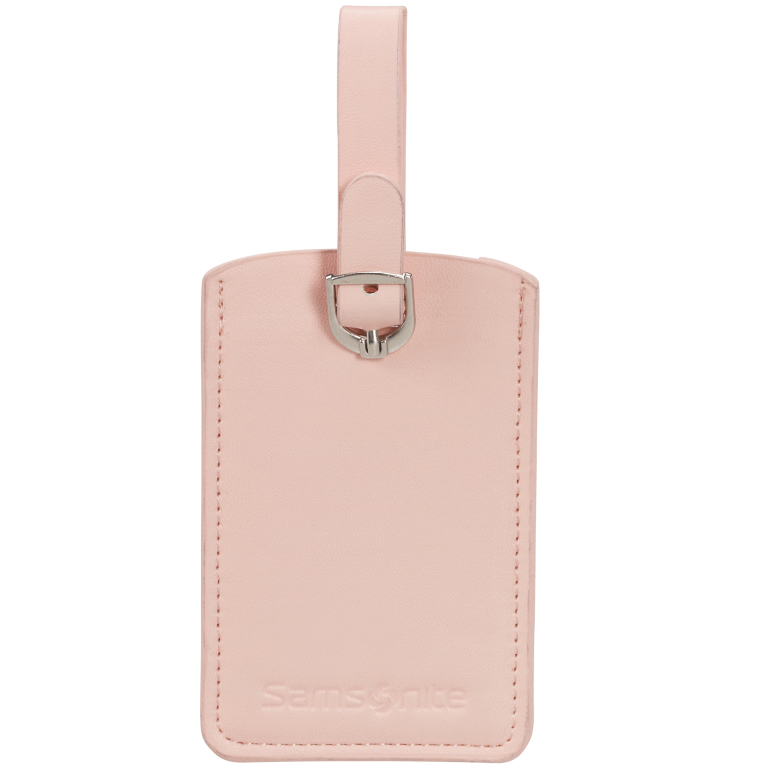 Samsonite Rectangle Luggage Tag X2 pale rose pink