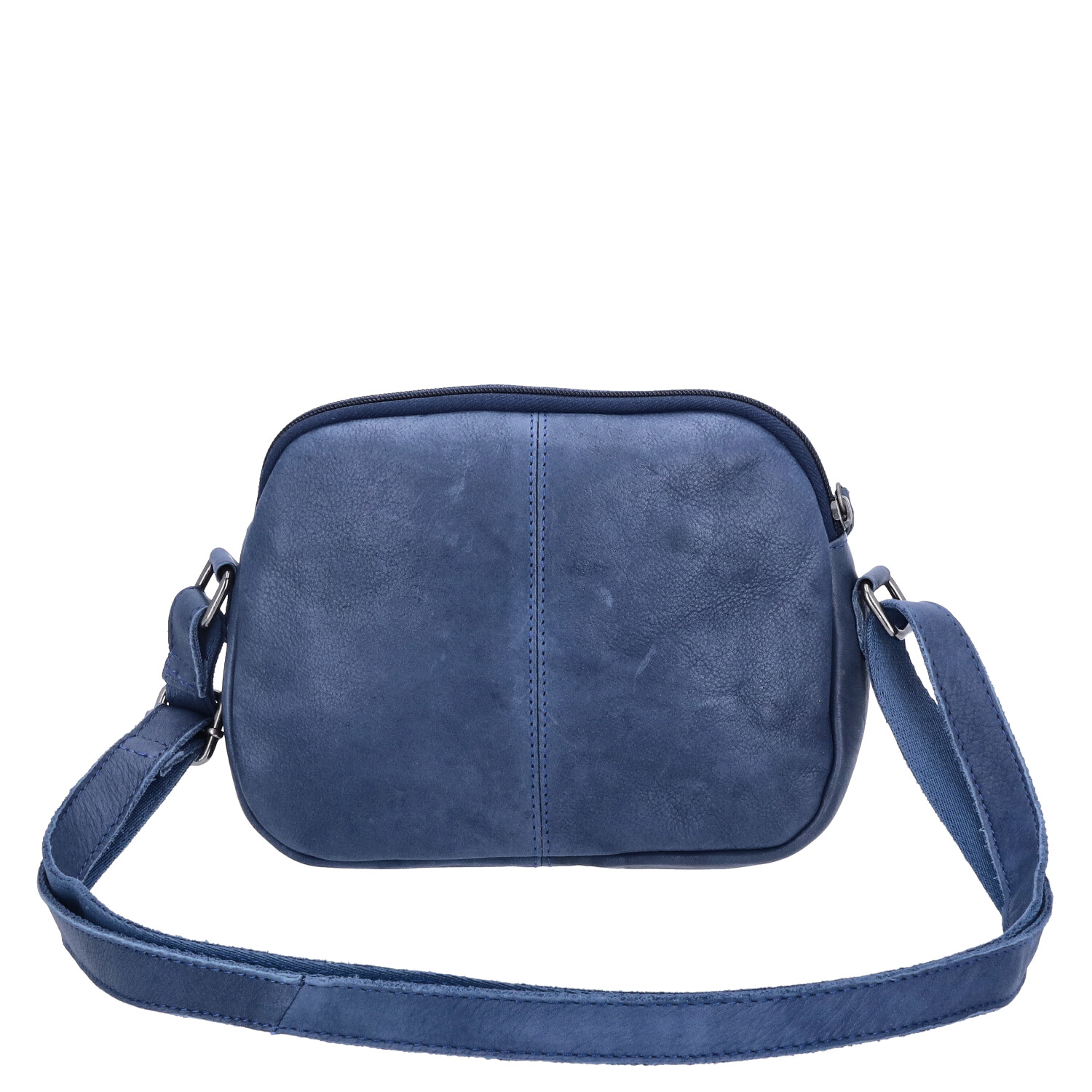 The Skandinavian Brand Damen Leder Umhängetasche  Blue