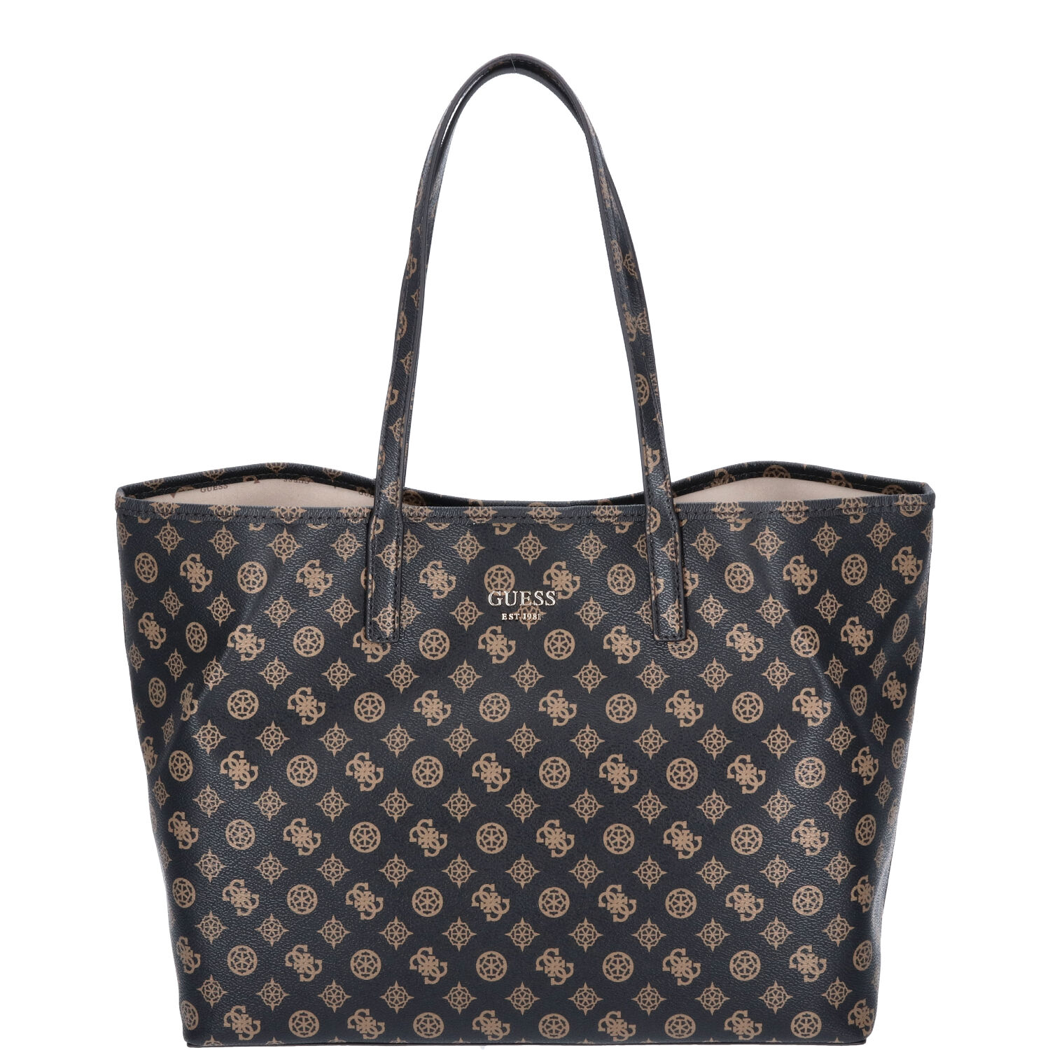 GUESS Damen Shopper Vikky Brown