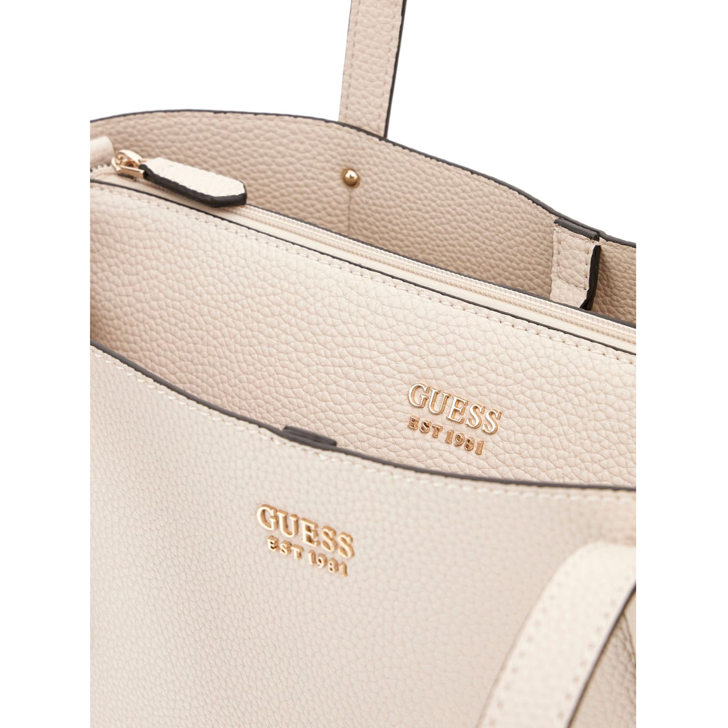 GUESS Shopper Handtasche Brenton Bone Abbildung 3