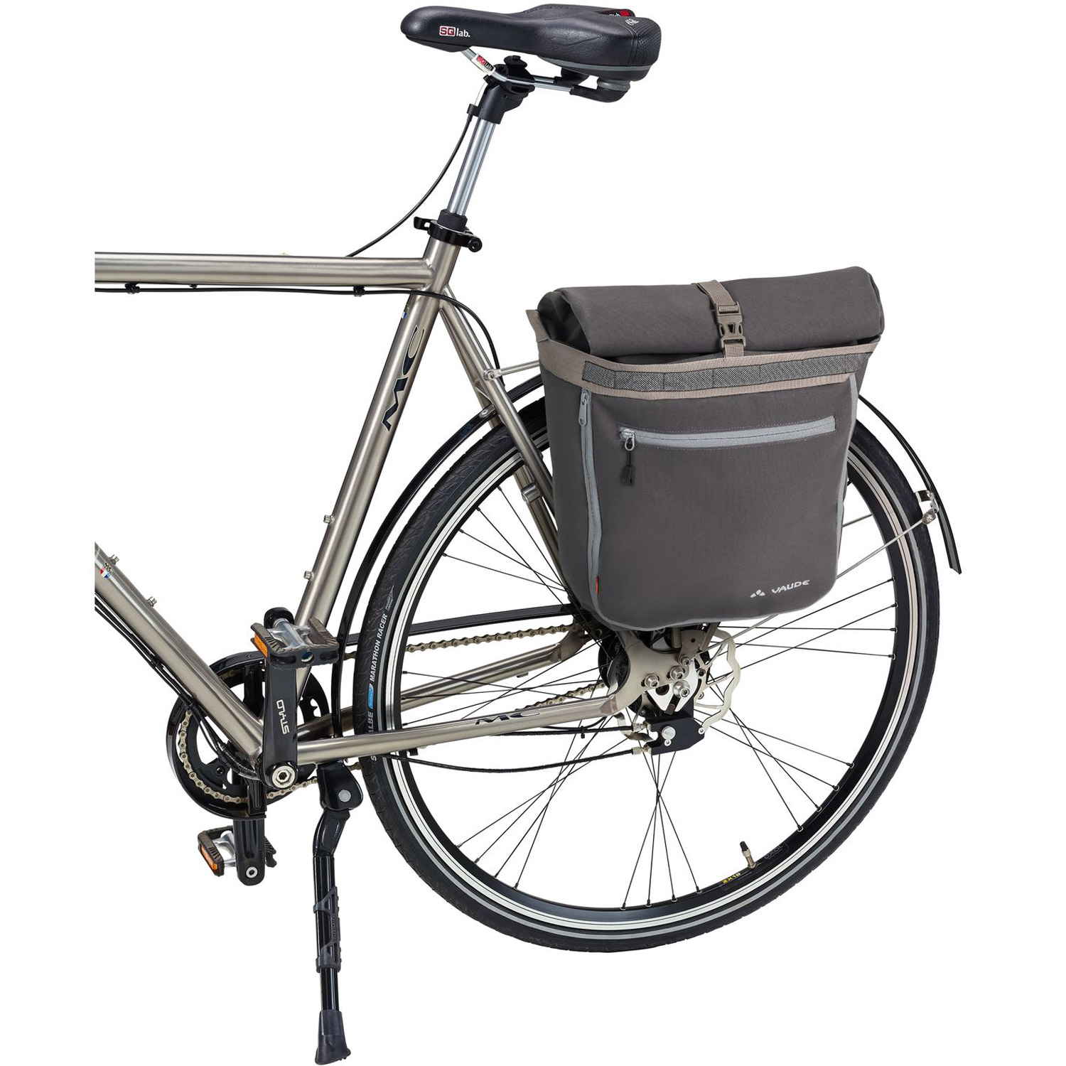 Vaude Fahrrad/-Umhängetasche ShopAir Back dusty forest