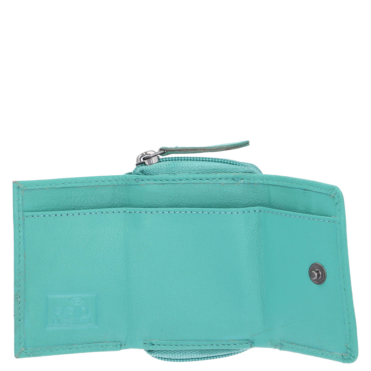 The Skandinavian Brand Damen Leder Geldbörse  turquise Abbildung 4