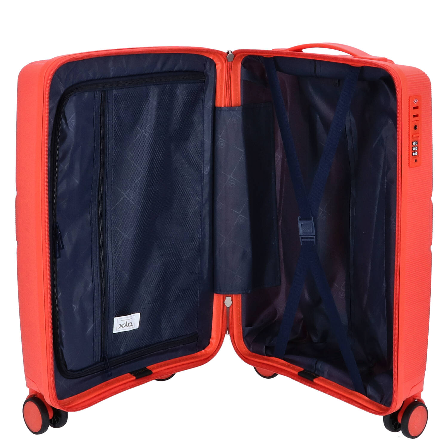 DYX 4 Rollen Koffer S 56 cm Rom orange Abbildung 6
