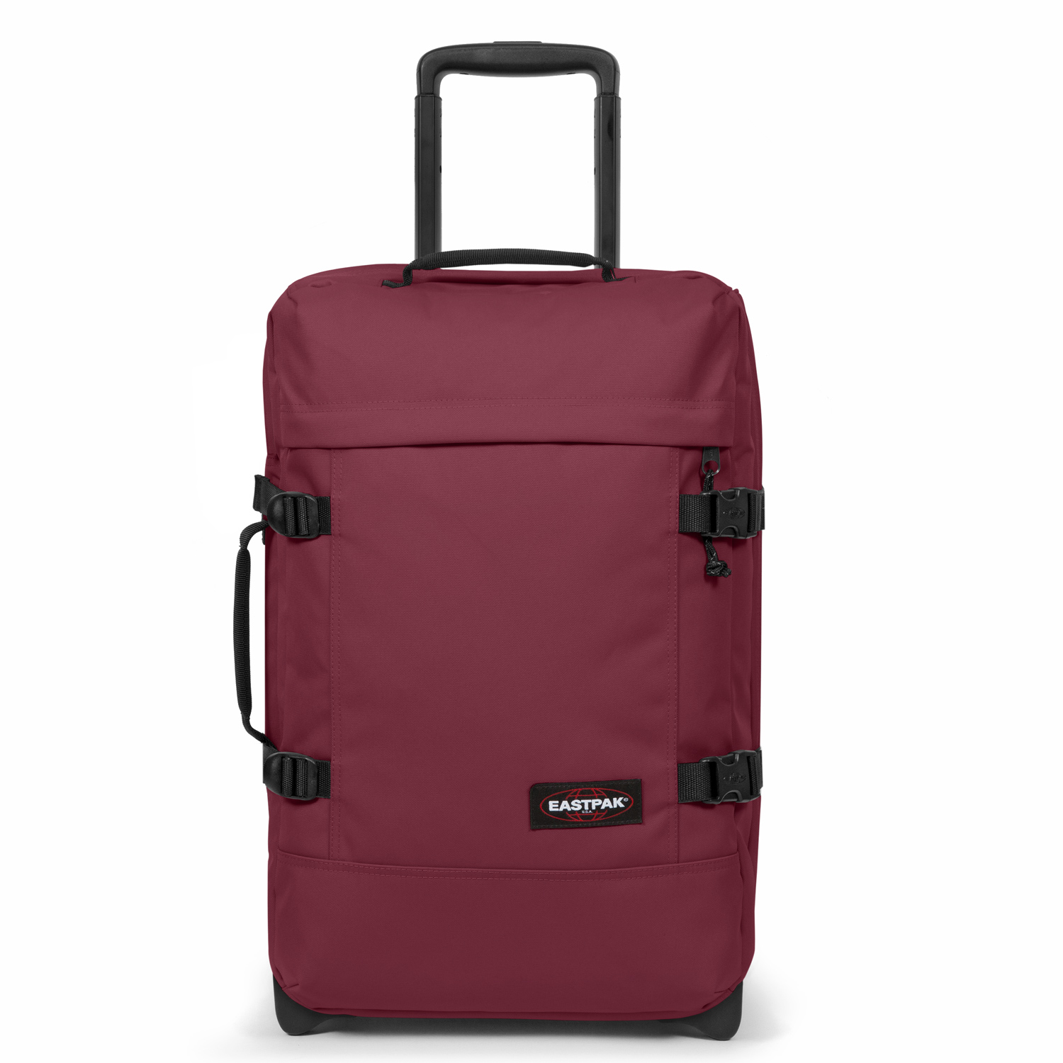 Eastpak Reisetasche mit Rollen Tranverz S bushy burgundy