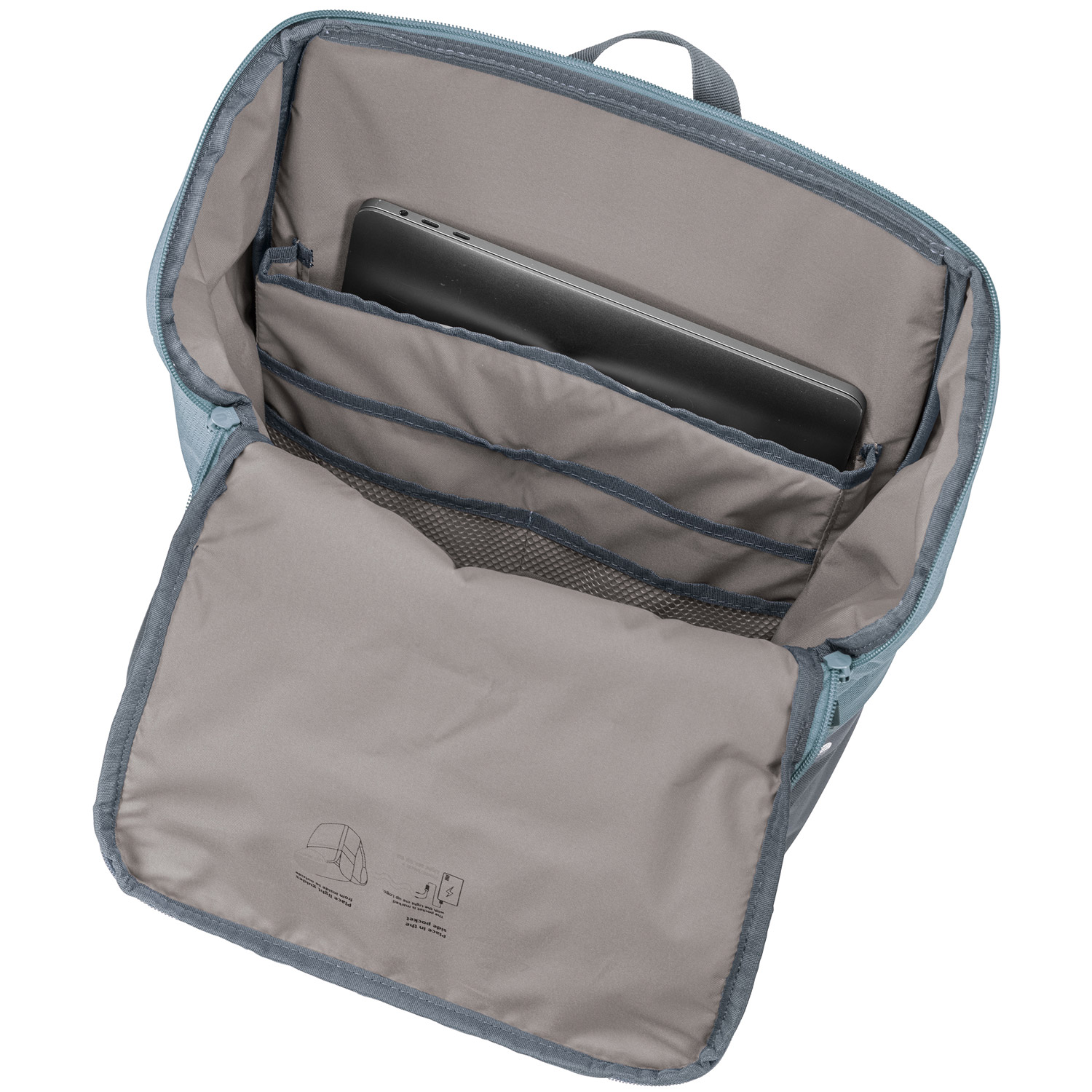 Vaude Laptop/-Tagesrucksack Albali II heron