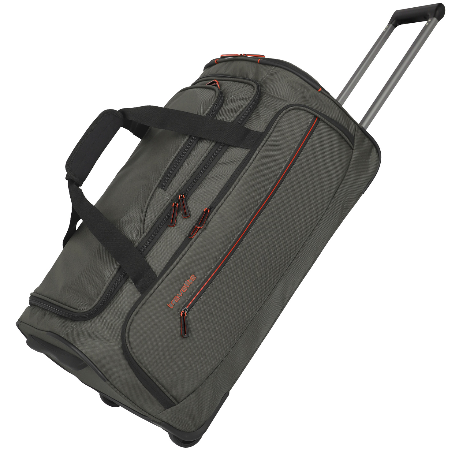 Travelite Reisetasche mit Rollen M Crosslite 5.0 olive